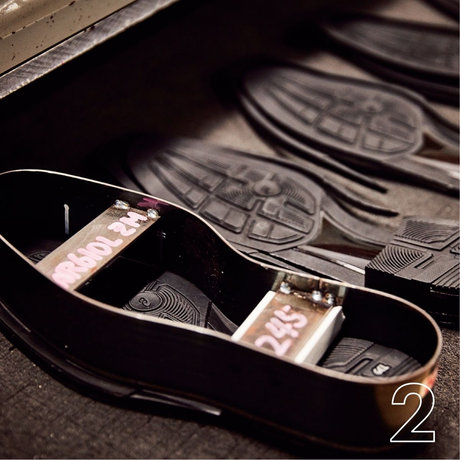 計算されたラスト、美しいパーツ。靴づくりはここから始まる。