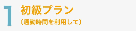 初級プラン