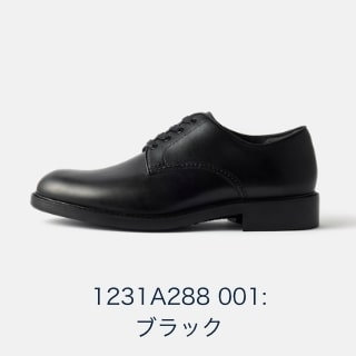 未使用品アシックスウォーキング黒革靴24.5cm　GEL-Biz GEL-BIZ SERIES（ゲルビズ シリーズ）｜品格ある佇まいにGEL