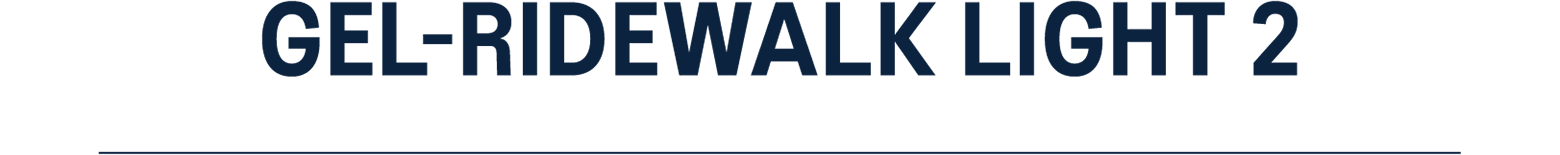 GEL-RIDEWALK LIGHT 2