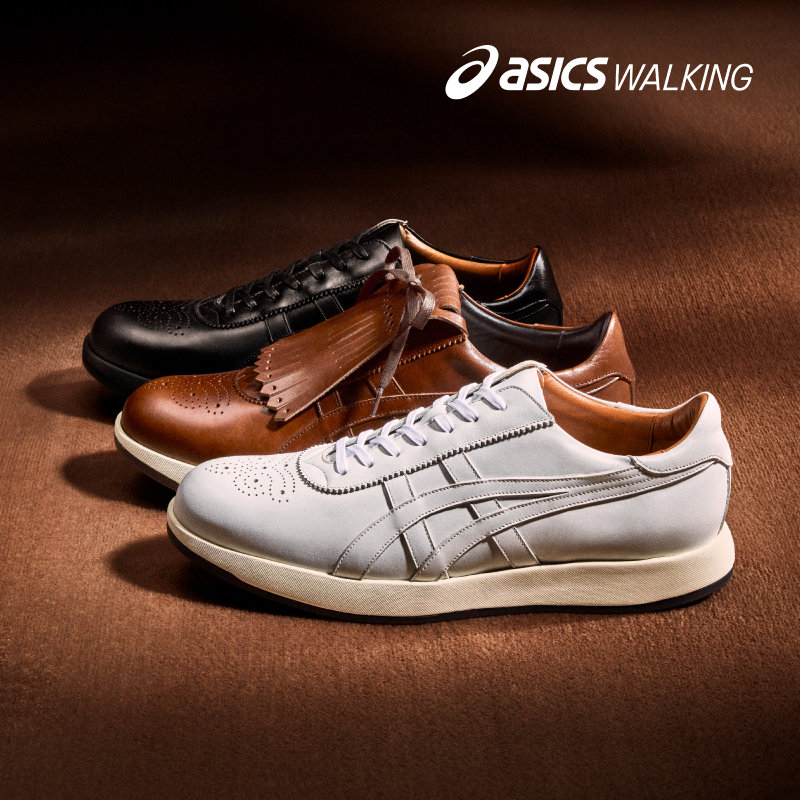 スーツスタイルにも合う、気品をまとったドレススニーカー